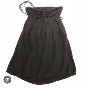 Hard Tail Women's Black Strapless Swim Coverup